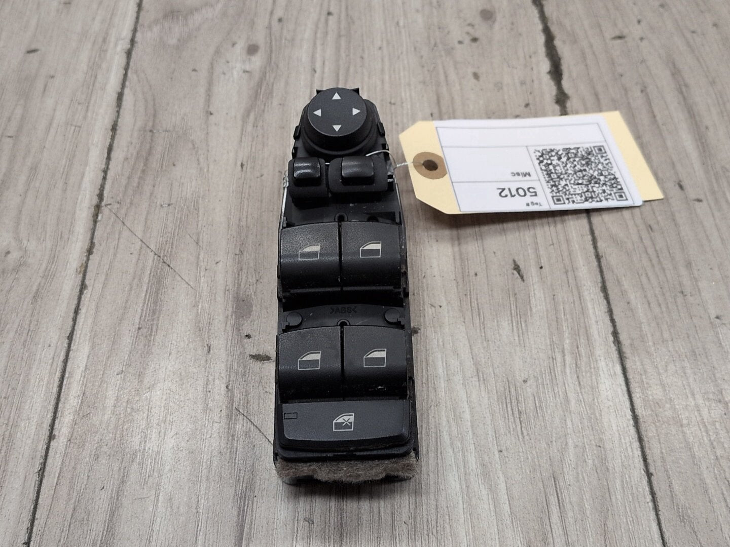 2011 - 2016 BMW 535i F10 Front Left Driver Door Master Window Switch 9241955 N55B30A