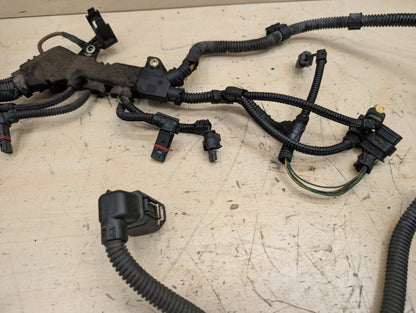2012-2018 BMW F30 328i N20B20O0 Engine Motor Wiring Wire Harness 8645493