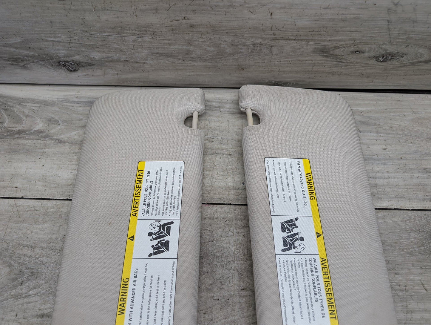 16-22 OEM BMW G11 G12 740 750 M760 B7 Right Passenger Interior Sun Visor Beige