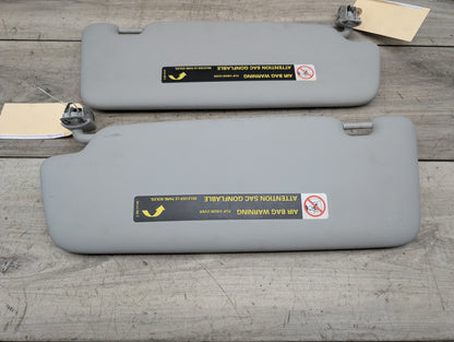 2009 - 2017 Audi Q5 8R Front Left Right Sun Visor SET 8U0857551F EA888