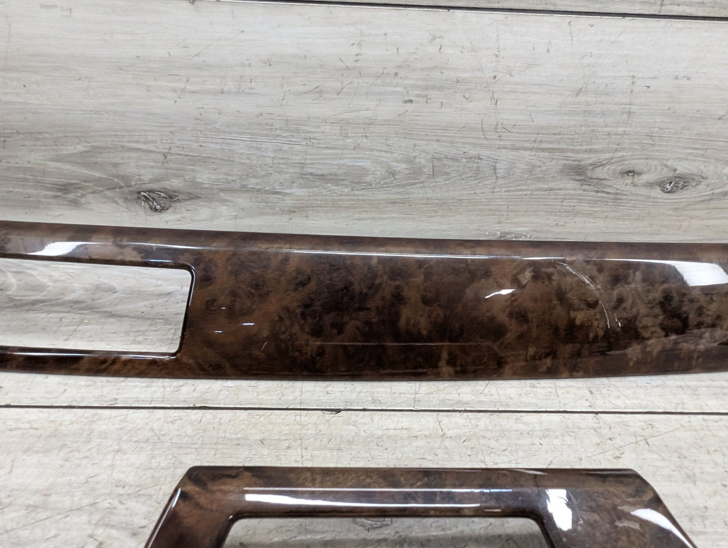 07-13 BMW E92 E93 Dashboard Dash Board Panel Interior Trims PAIR Wood