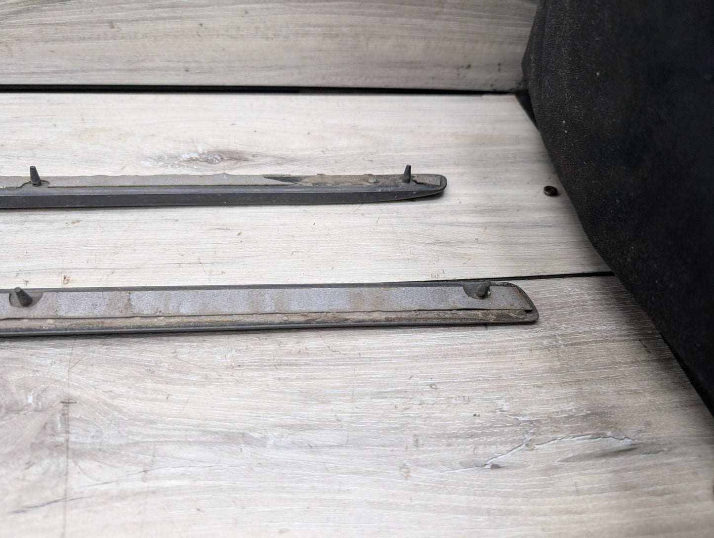 07-13 BMW X5 E70 Front Rear Left Right Exterior Door Trim Molding SET 7158533