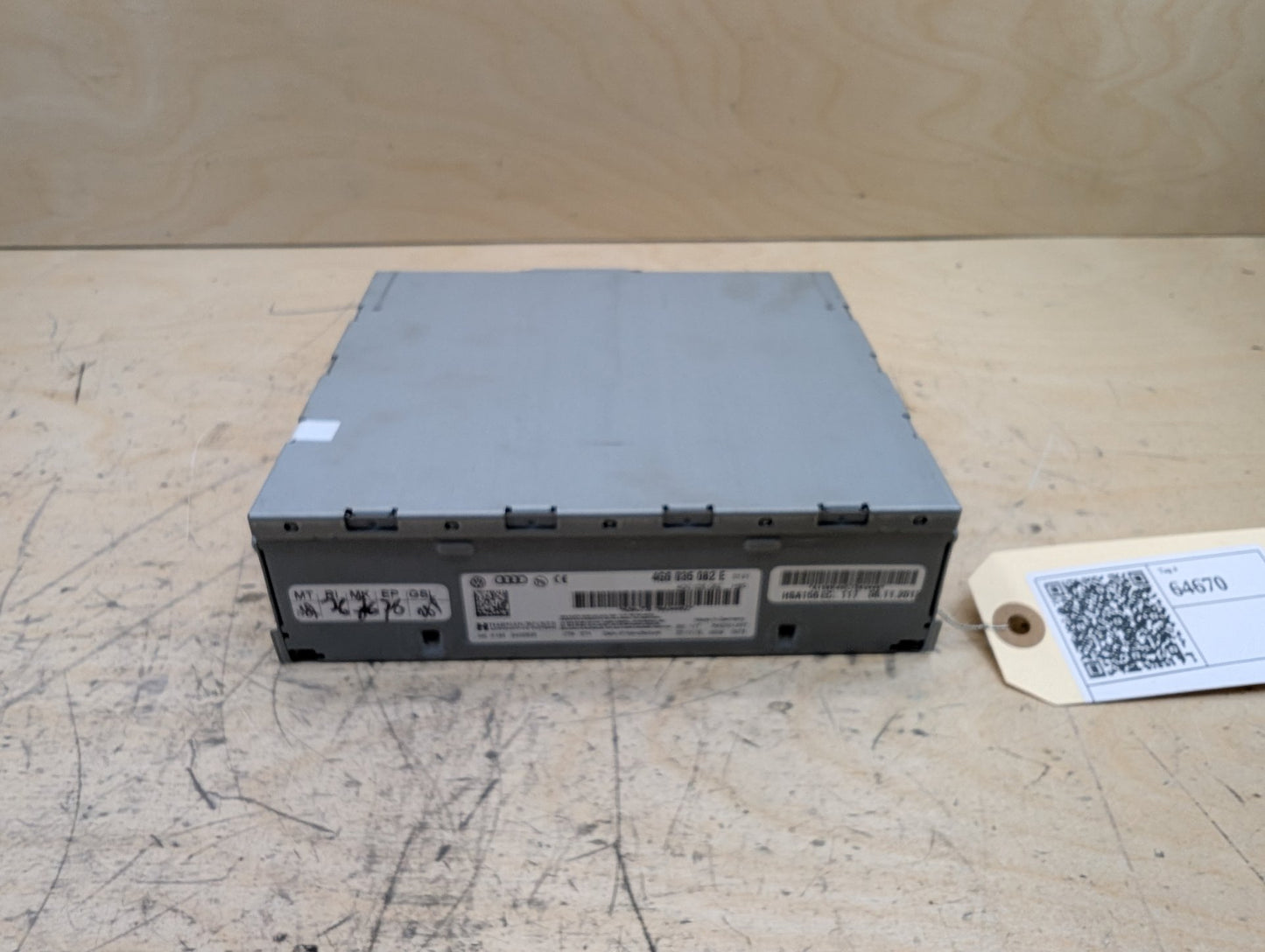 2011-2017 Audi RS5 8T Radio Receiver Module 4G0035082E OEM