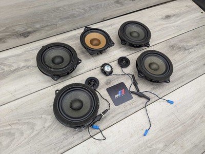 19-24 OEM BMW G20 G22 G23 G26 Hi-Fi HiFi Stereo Audio Mid Speakers Tweeters SET