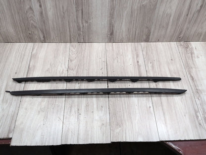 2015 - 2019 BMW X6 F86 Front Left Right Side Windshield Drip Trim Molding SET 7462217 S63B44T2