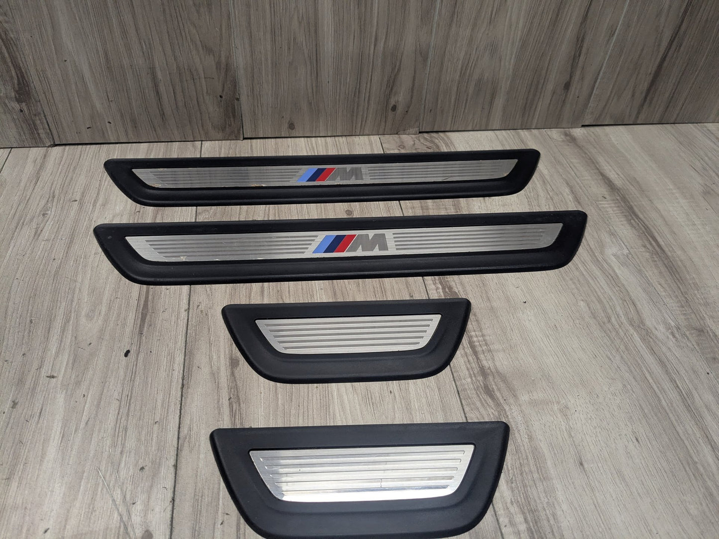 2011 - 2017 BMW X3 F25 Front Rear Left Right Scuff Plate Door Sill SET 8050461 N20B20O0