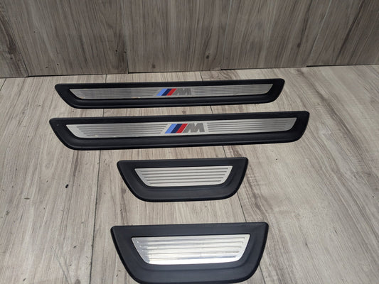 2011 - 2017 BMW X3 F25 Front Rear Left Right Scuff Plate Door Sill SET 8050461 N20B20O0