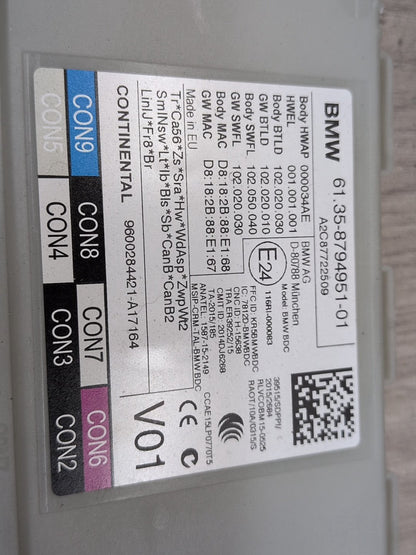 OEM BMW F90 F97 G01 G02 G12 G30 X3 BDC Body Domain Control Module Unit