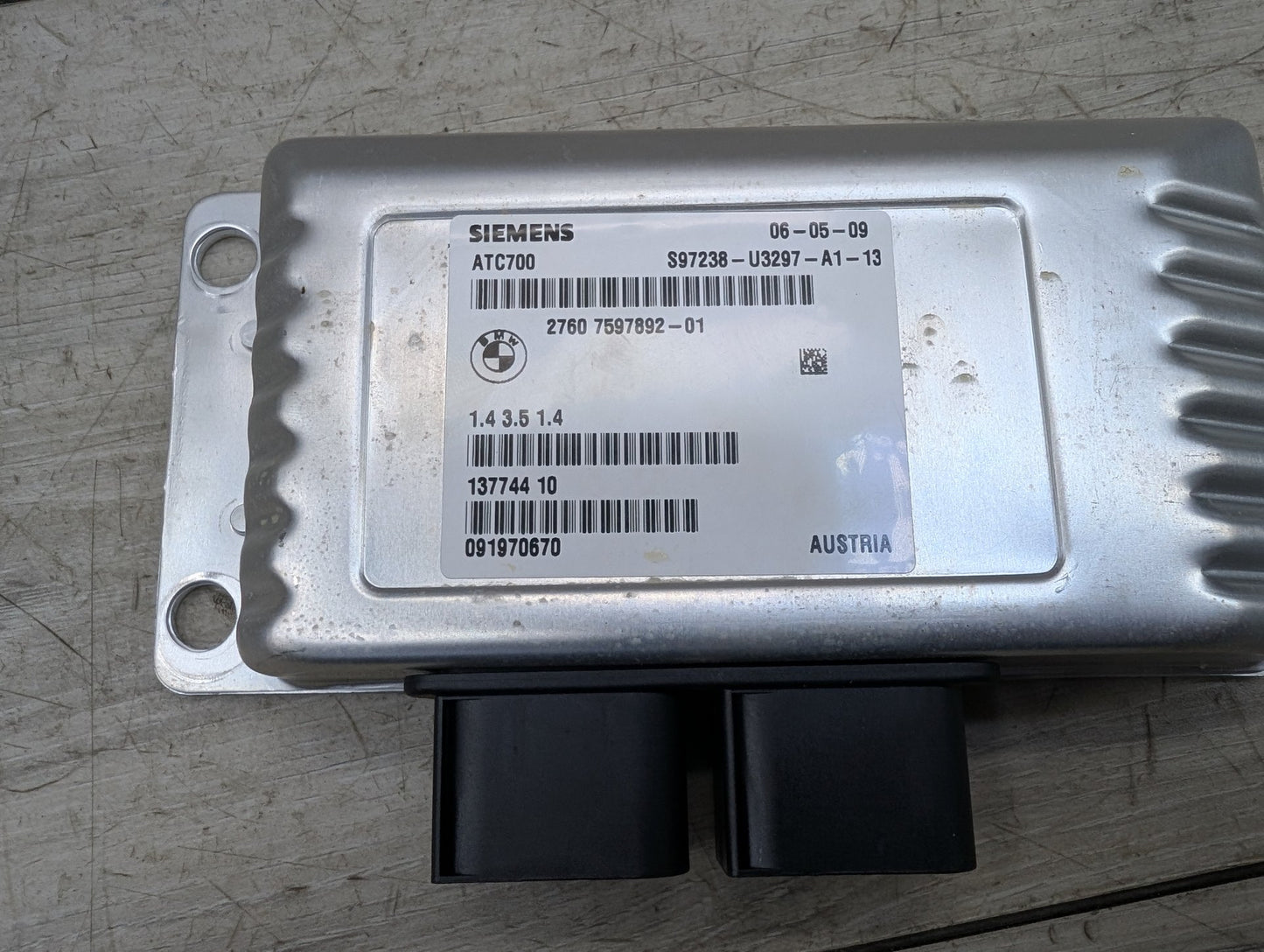 2007 - 2013 BMW X5 E70 Transfer Case Module 7597892 N62B48B