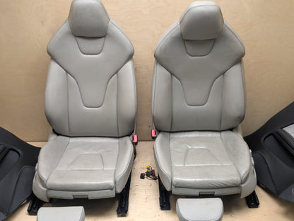 09-17 OEM Audi A5 S5 RS5 B8 8T COUPE Interior Front Rear Seats Door Panels CREAM