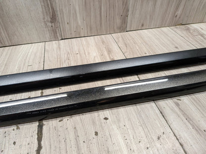 2016-2022 BMW 750i G12 Front Rear Left Right Exterior Door Trim Molding SET 7364351 OEM