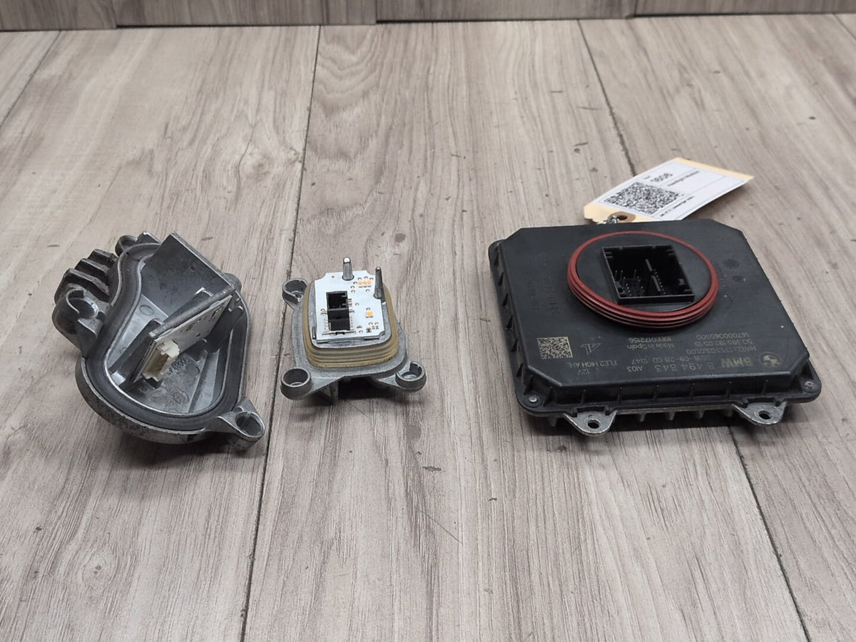 2014-2020 BMW 440i F36 Front Right Passenger Headlight Ballast Modules SET 8494843 OEM