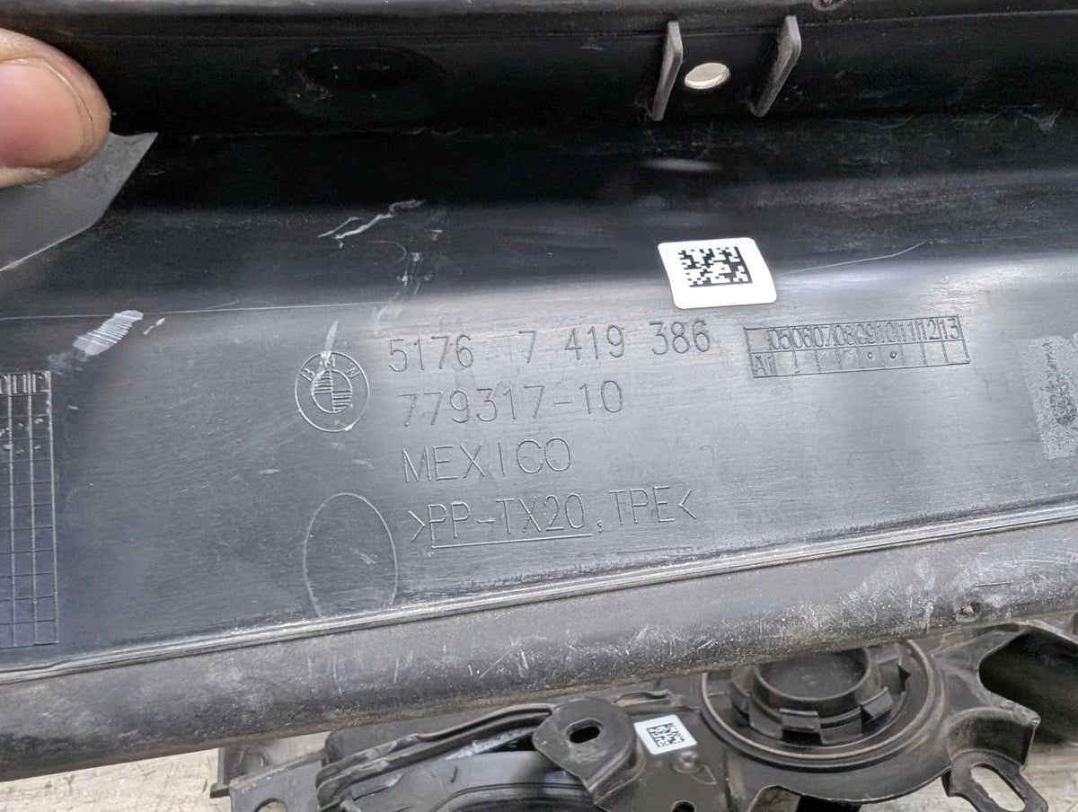 2019-2026 BMW 330i G20 Left Right Engine Bay Cover Panel Seal Trim SET 7419386
