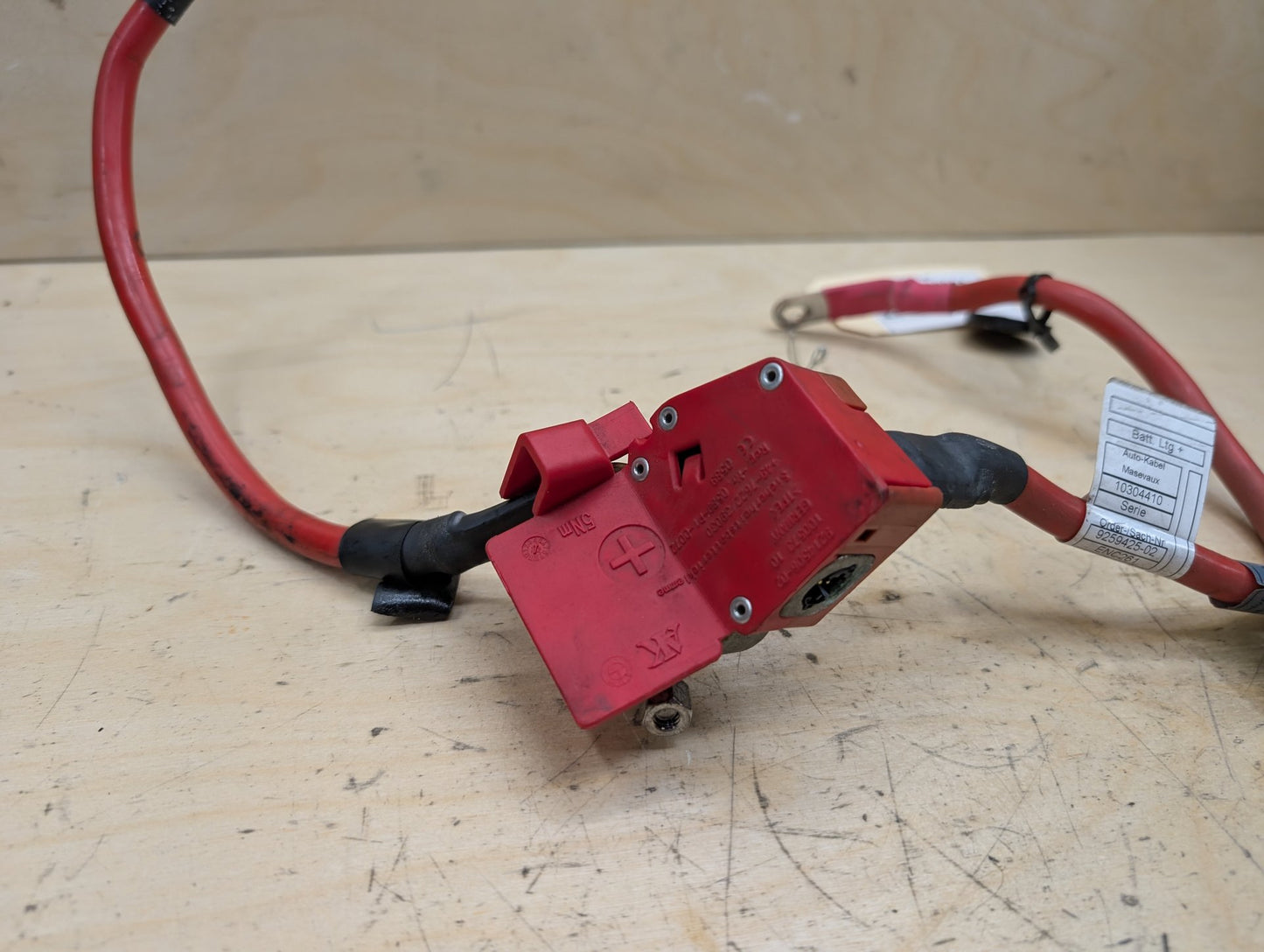 2012-2018 BMW 328i F30- Convertible Top Battery Terminal Positive Harness PN: 9259425