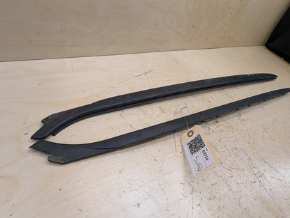 2012-2018 BMW 320i F30 Front Left Right Side Windshield Drip Trim Molding SET 7258187