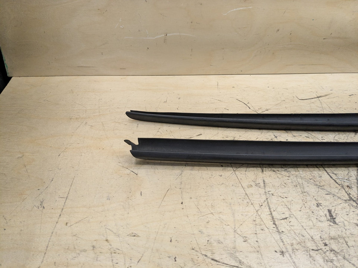 2012-2018 Audi A6 C7 Windshield Drip Trim Molding SET 4G0854326B OEM