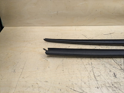 2012-2018 Audi A6 C7 Windshield Drip Trim Molding SET 4G0854326B OEM