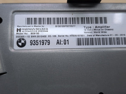 OEM BMW F15 F16 F85 F86 X5 X6 Amplifier System HIFI HARMAN BECKER Control Module