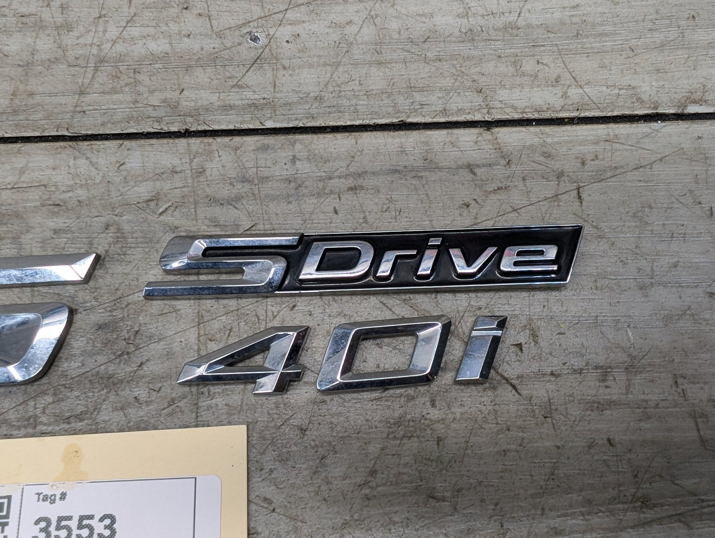 2019-2026 BMW X5 G05 Emblem Badge Symbol Logo SET 7424395