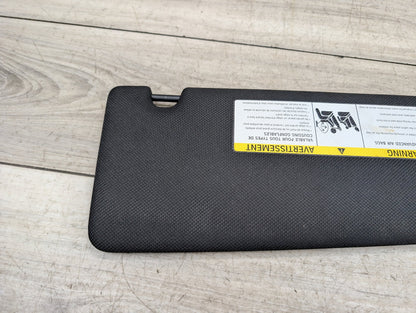 17-20 OEM BMW F90 G30 530 540 M550 M5 Interior Left Driver Sun Visor Shade Black