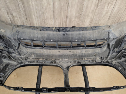 18-21 OEM BMW G01 X3 30 BASIS Front Bumper Cover w/ Grilles Black 668