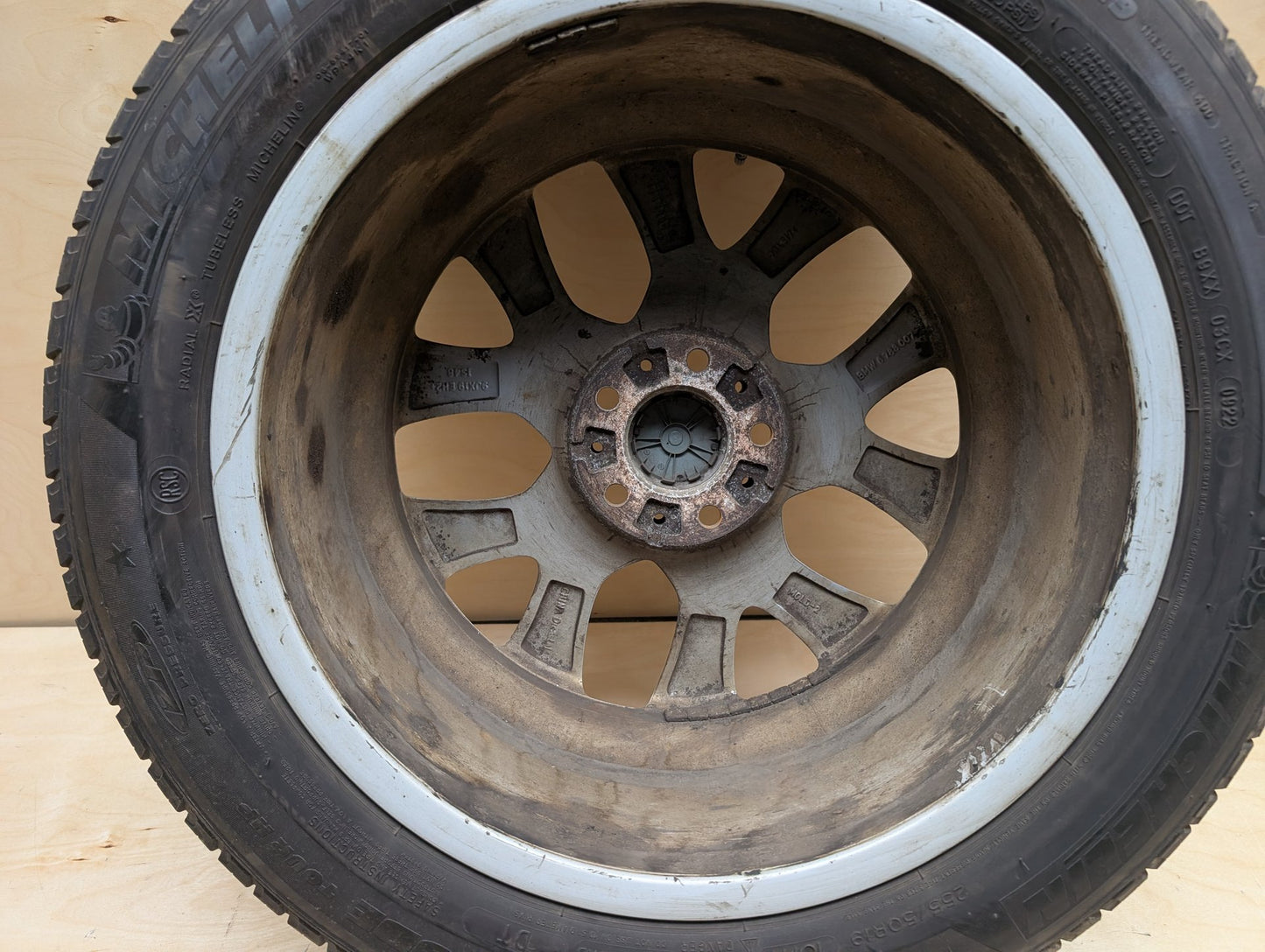 07-13 OEM BMW X5 E70 Wheel Rim 19x9 ET:48 LA Star Spoke Style 334