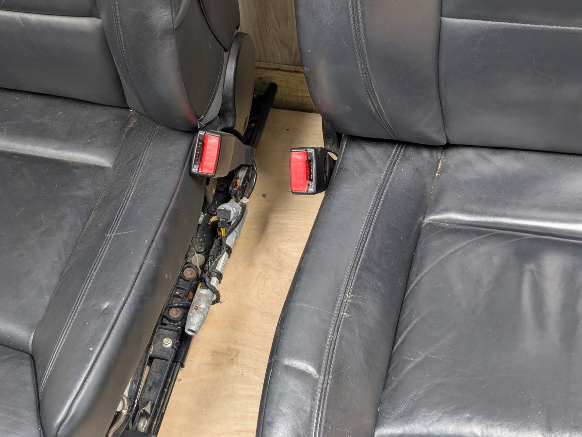 07-13 OEM BMW E70 X5 Complete Seats Door Panels Dashboard Black NAPPA LEATHER