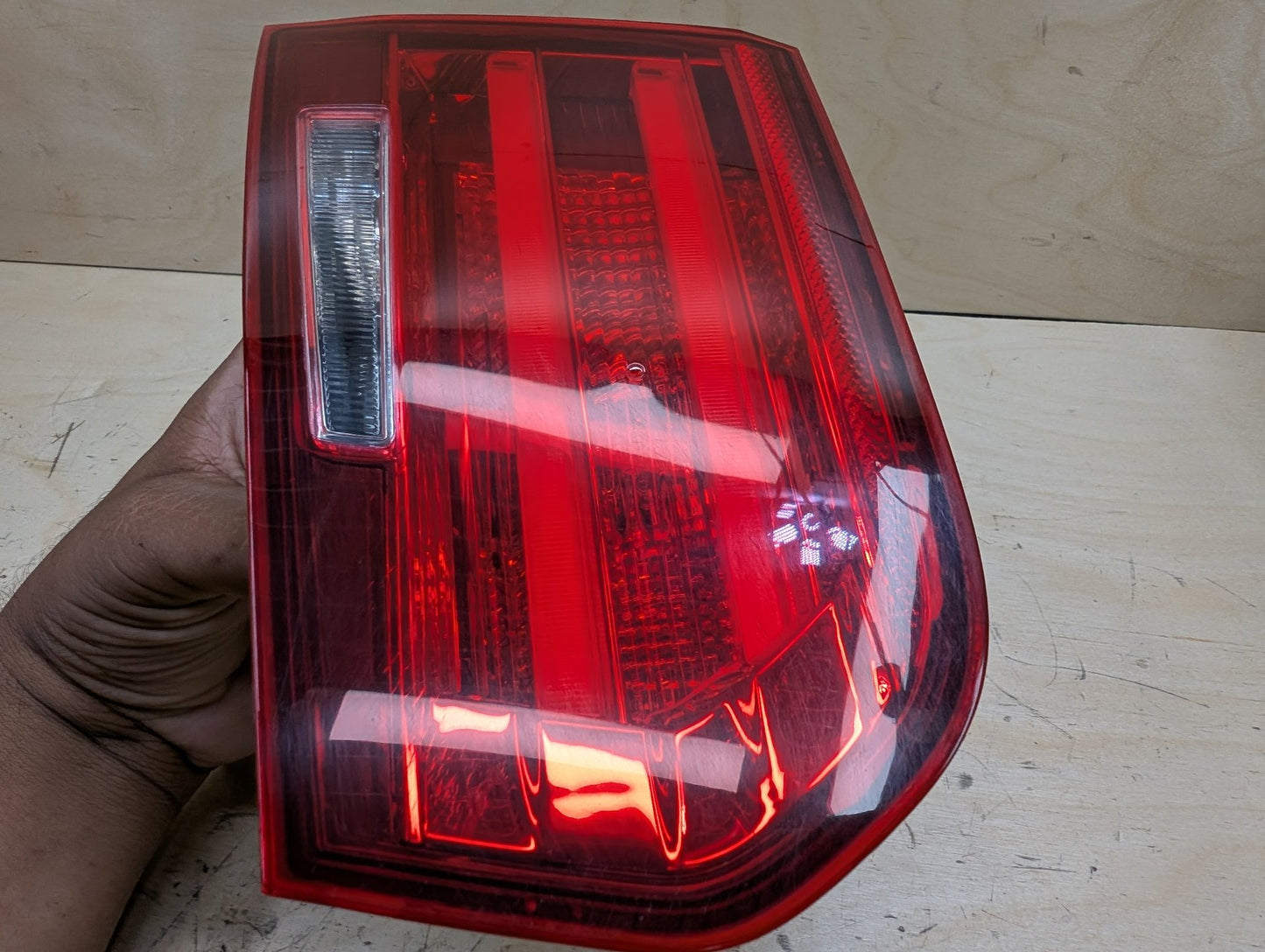 12-15 OEM BMW F30 F80 328 335 M3 Rear Right Passenger Side Inner Tail Light Lamp