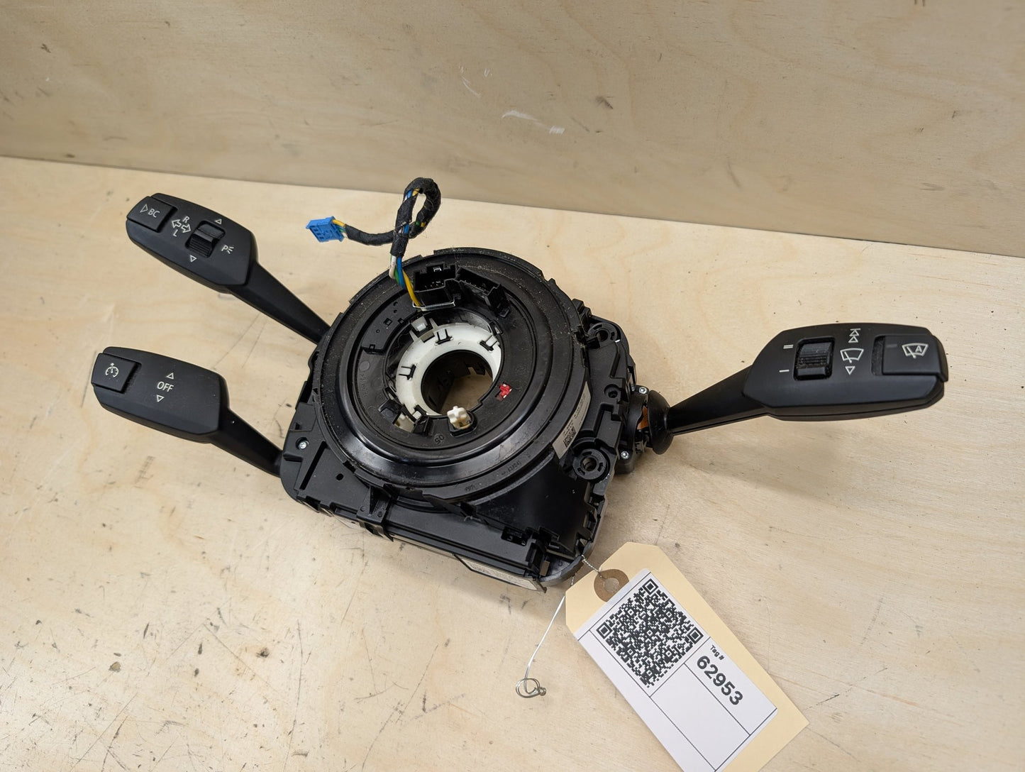 07-13 OEM BMW E89 E90 E92 E93 328 335 Clock Spring Steering Angle Sensor HEATED