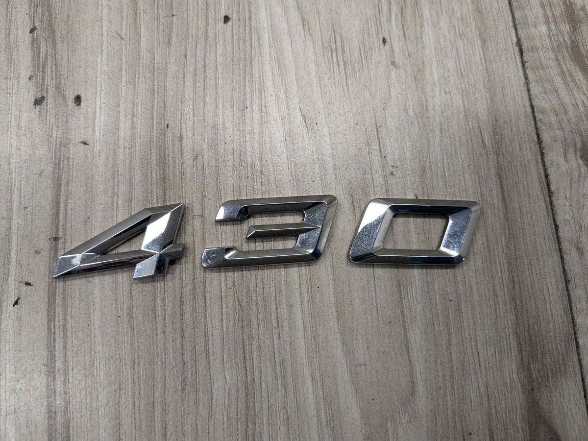 2022-2026 BMW 430i G26 Liftgate Trunk Lid Badge/ Letters 9463148 OEM