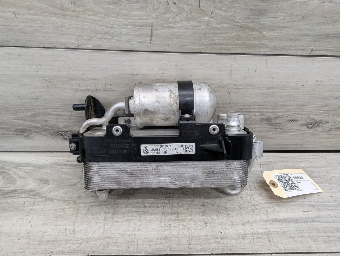 16-21 OEM BMW G30 G12 B46 B58 AC Condenser Air Conditioning Radiator with Drier