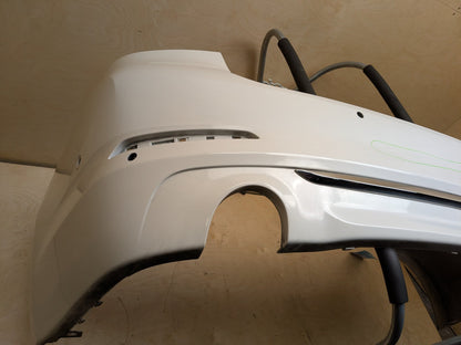 2017-2023 BMW 530i G30 Rear Bumper Cover White A96