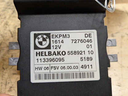 OEM BMW E70 E82 E90 E92 E93 N54 N55 Helbako Fuel Pump Relay Control Module EKPM3