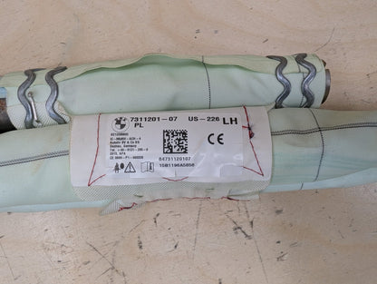 OEM BMW F30 F36 F80 M3 328 335 435 Left Driver Roof Head Curtain Air Bag Airbag