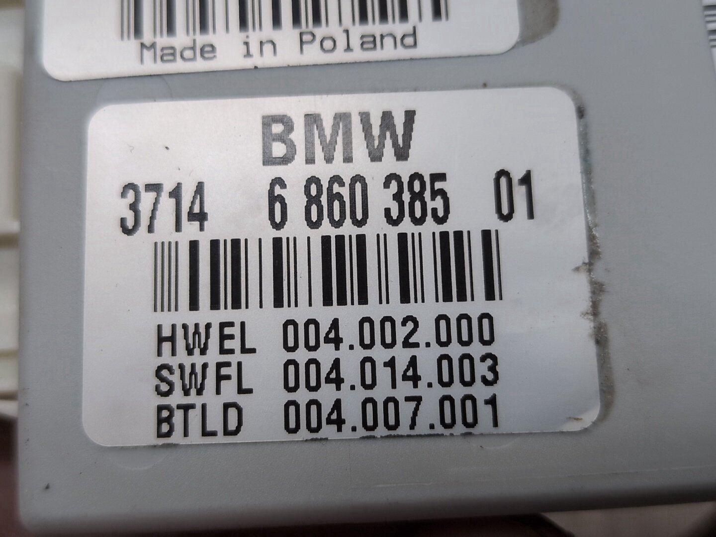 10-15 OEM BMW F01 F02 F07 550 750 760 Air Suspension Control Unit Module WABCO