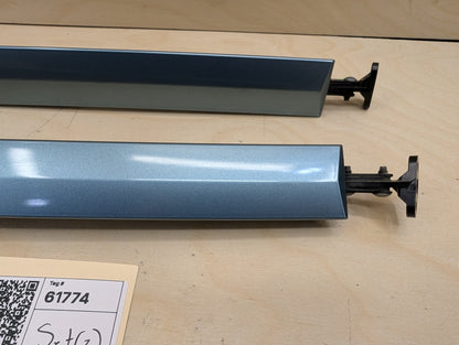 OEM BMW E93 335 M3 F33 F83 M4 Convertible Left Right Roof Top Hinge Cover Blue A13