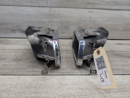 2016-2022 BMW 750Li G12 Rear Left Right Exhaust Muffler Tips SET 7371586 OEM