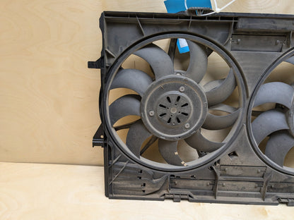 2008 - 2017 Audi S5 8T Radiator Fan Shroud Housing w/ Motor 4H0121003N
