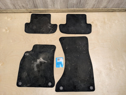 2008 - 2017 Audi S5 8T Front Rear Left Right Mat Carpet Floor Mats SET 8K1863691G