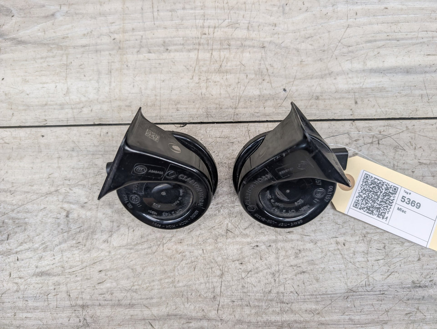 2007-2013 BMW X5 E70 Alarm Horns SET 7288096