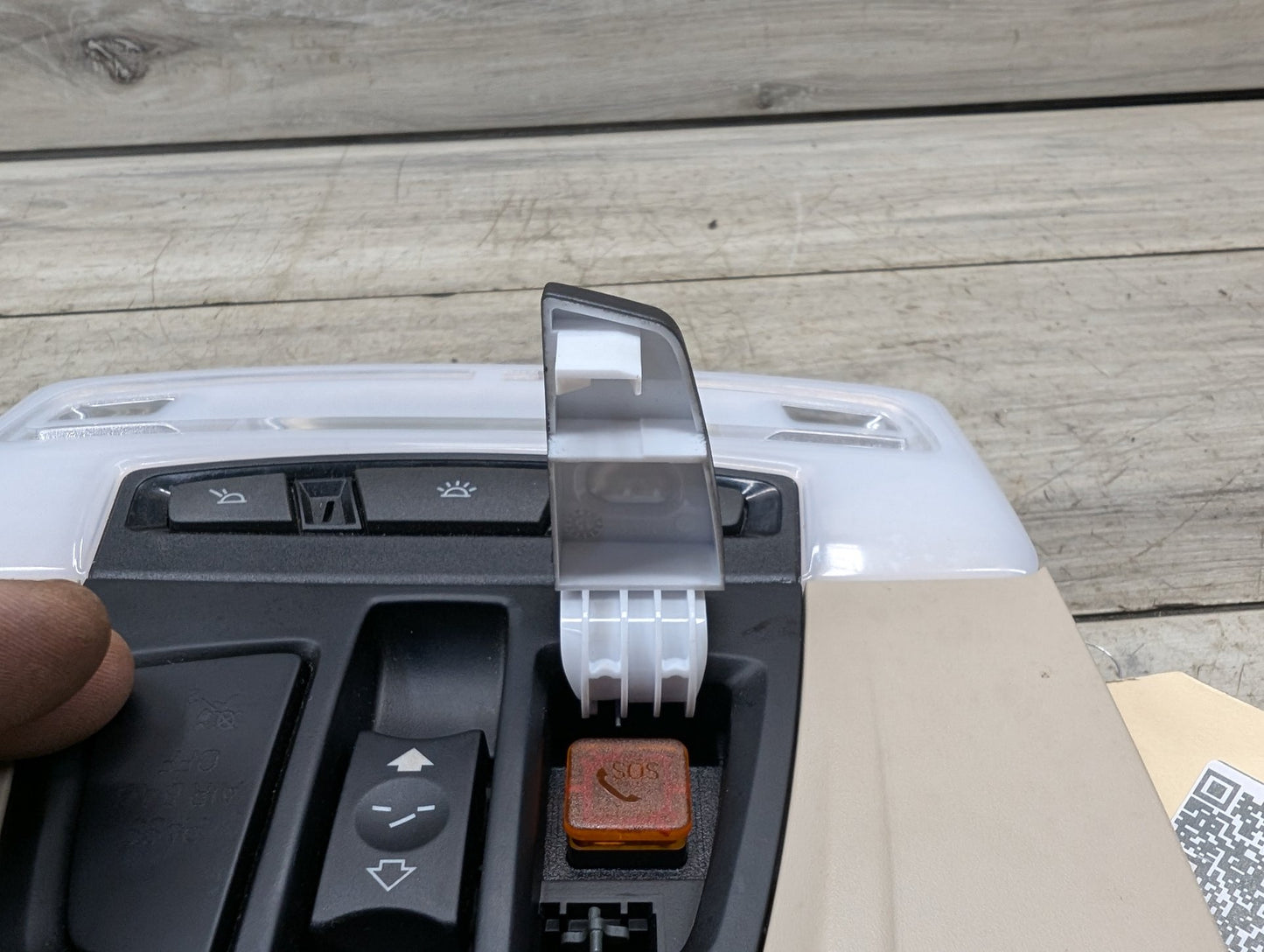 2014 - 2018 BMW X5 F15 Headliner Overhead Dome Light Switch Module 9370849 N63B44O1