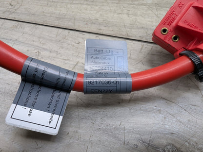 OEM BMW F02 F06 F10 F12 F13 M5 M6 Battery Plus Pole Terminal Positive Red Cable