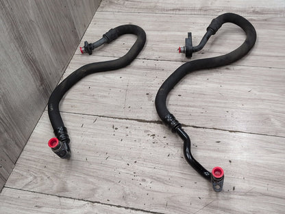 2004-2010 BMW E64 M6 S85B50A Engine Oil Cooler Line Return Flow SET 2282911