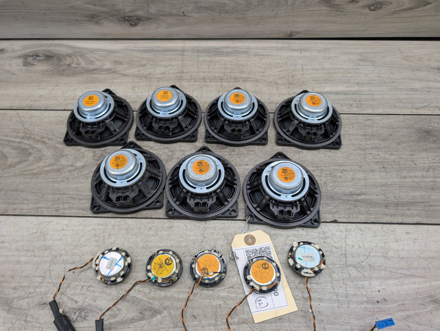 10-17 OEM BMW F01 F02 F03 F07 GT Audio HIFI HI-Fi Sound Speakers SET