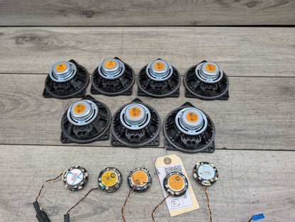 10-17 OEM BMW F01 F02 F03 F07 GT Audio HIFI HI-Fi Sound Speakers SET