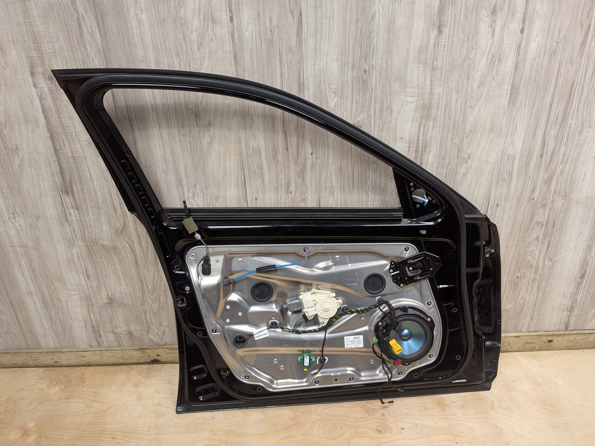 10-16 Mercedes-Benz Sedan W212 Front Left Driver Door Shell Panel Black 040