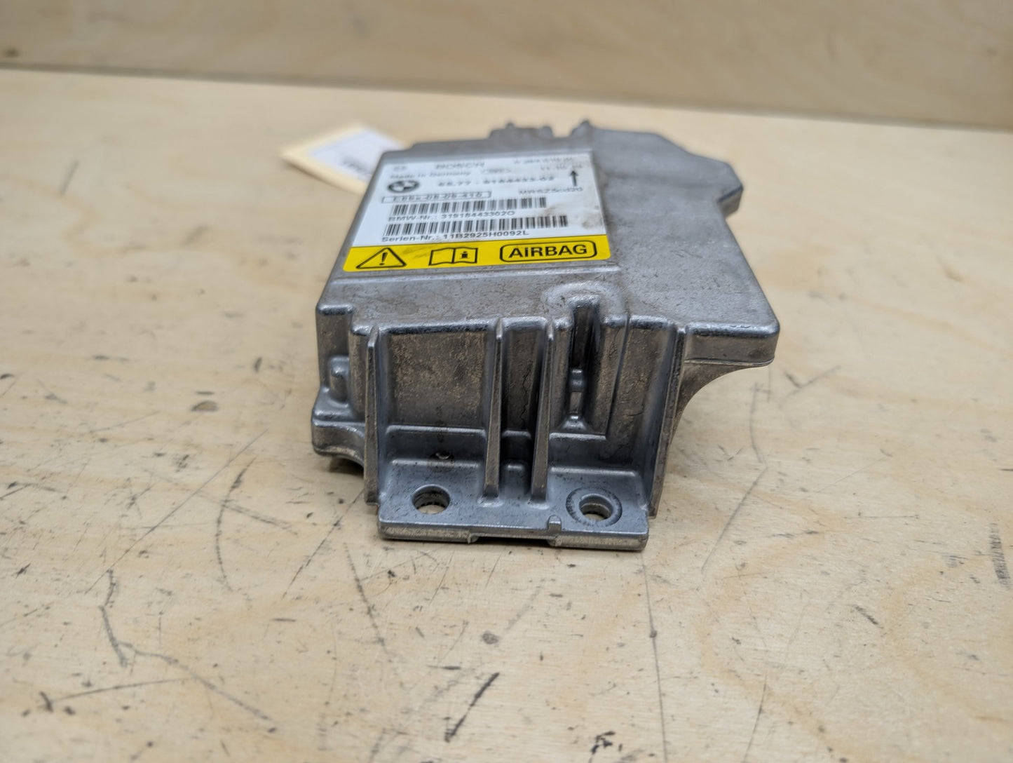 08-13 OEM BMW E82 E90 E92 AirBag Air Bag SRS ICM Control Module Unit ECU Comp