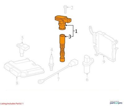 2018-2023 Audi B9 S4 CWG Engine Motor Ignition Coil SET 06H905110G
