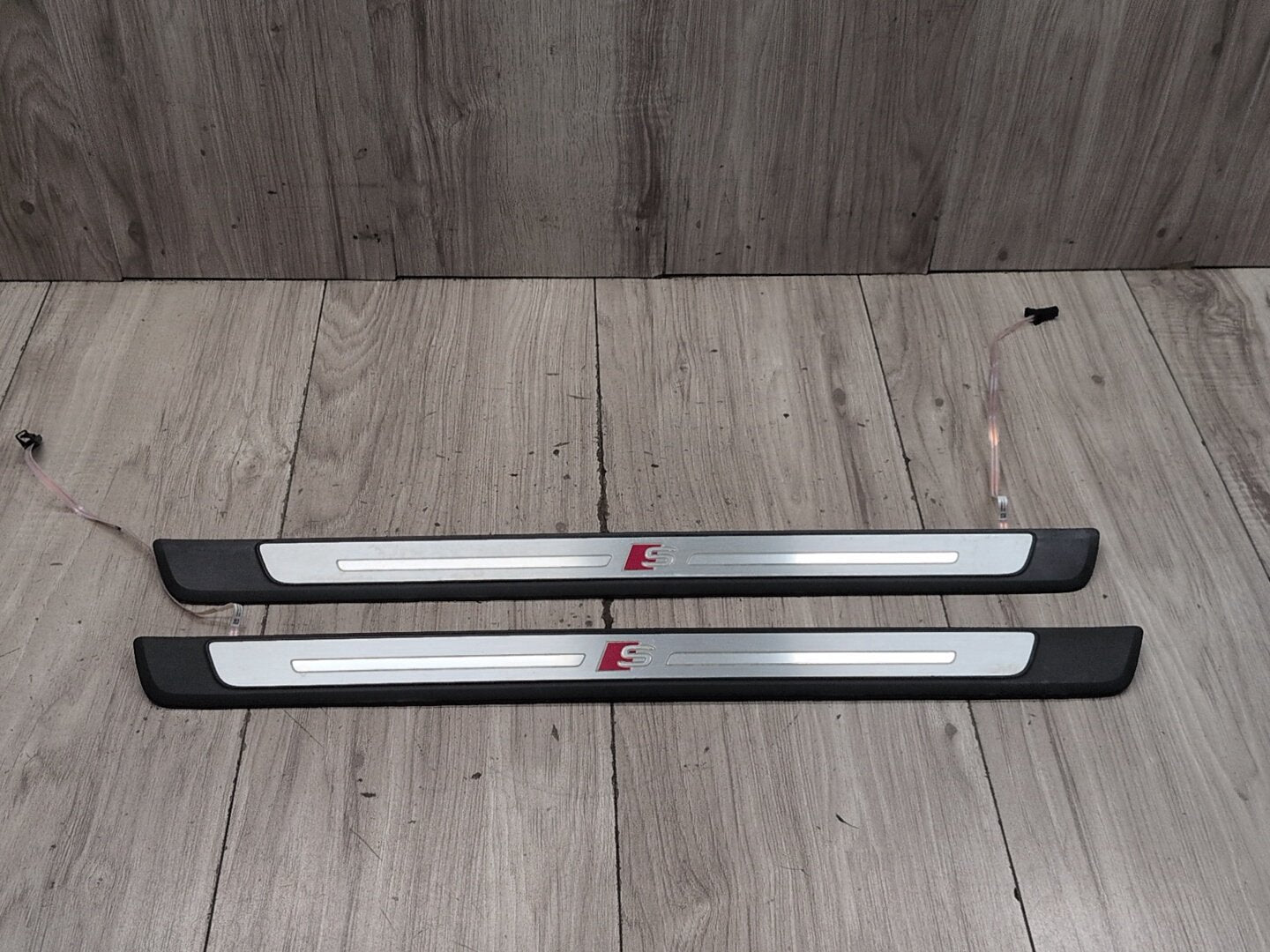 17-25 OEM AUDI A4 A5 S4 S5 Front Left Right S line Door Sill Scuff Panel SET