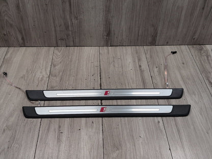 17-25 OEM AUDI A4 A5 S4 S5 Front Left Right S line Door Sill Scuff Panel SET